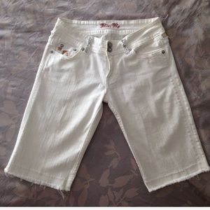 Miss Me Bermuda Jean Shorts